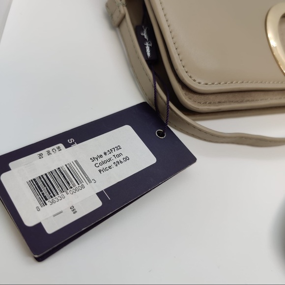 Sergio Feretti Beige Shoulder Bag /Clutch - Picture 5 of 9